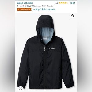 Kids Columbia Rain Jacket